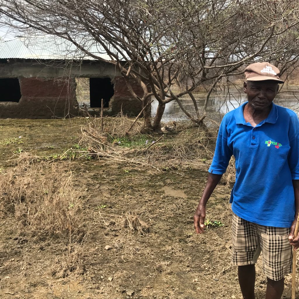 Jeremiah Cheptirim third house destroyed by floods in Rift Valley